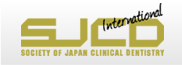 SJCD SOCIETY OF JAPAN CLINICAL DENTISTRY INTERNATIONAL